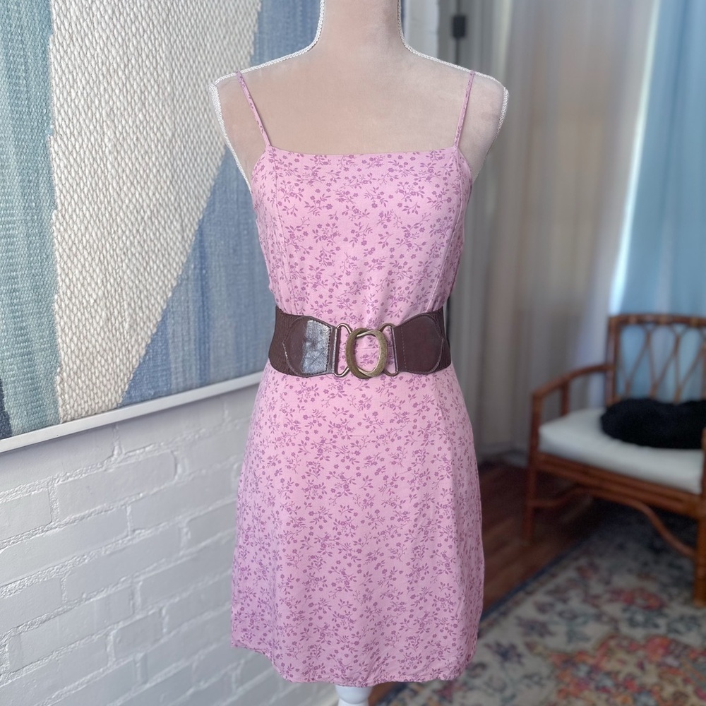 Kendall & Kylie Purple Floral Dress